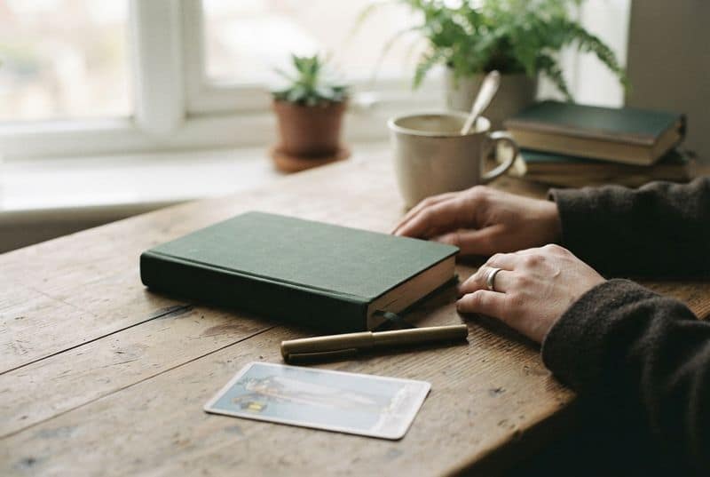 Keeping a tarot journal: what to write down after a draw
