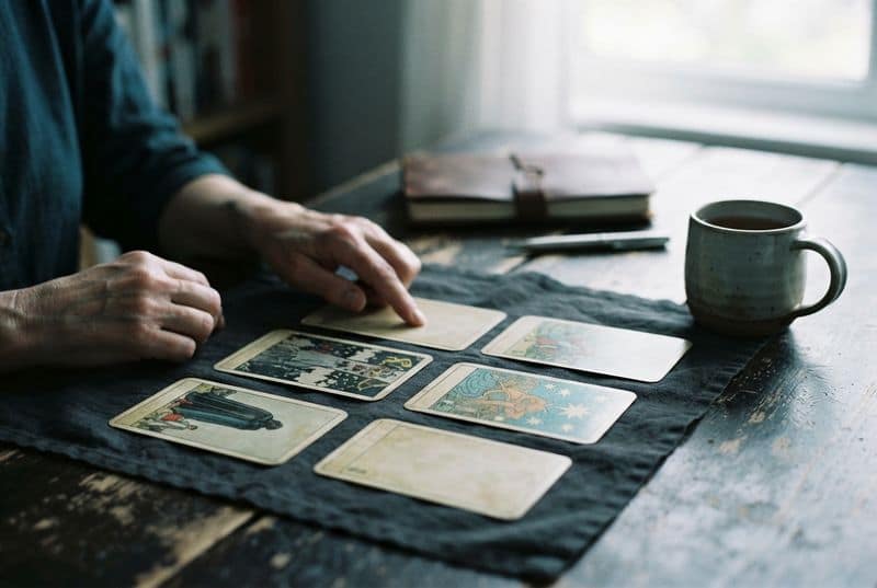 A six-card reading on a project that has stalled