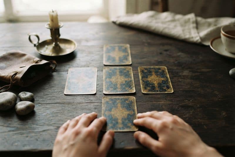 A five-card cross for the shape of a situation