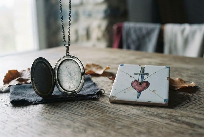 The Three of Swords, upright and reversed