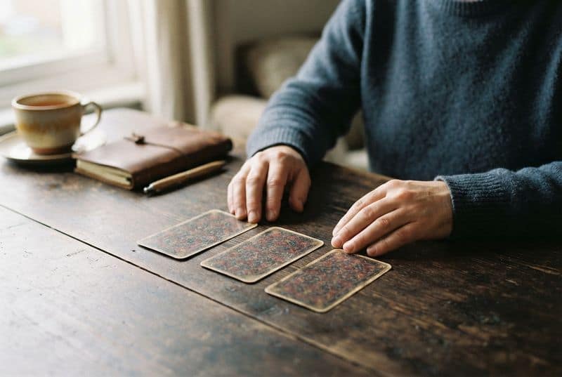 A three-card reading on a decision you keep postponing